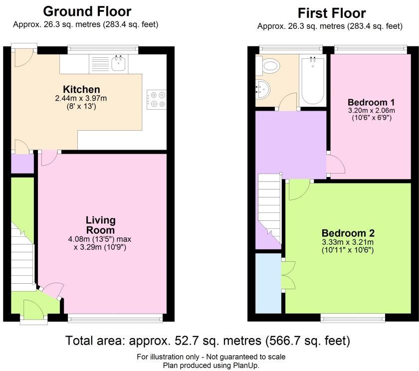 Castlefields, Leominster floorplan