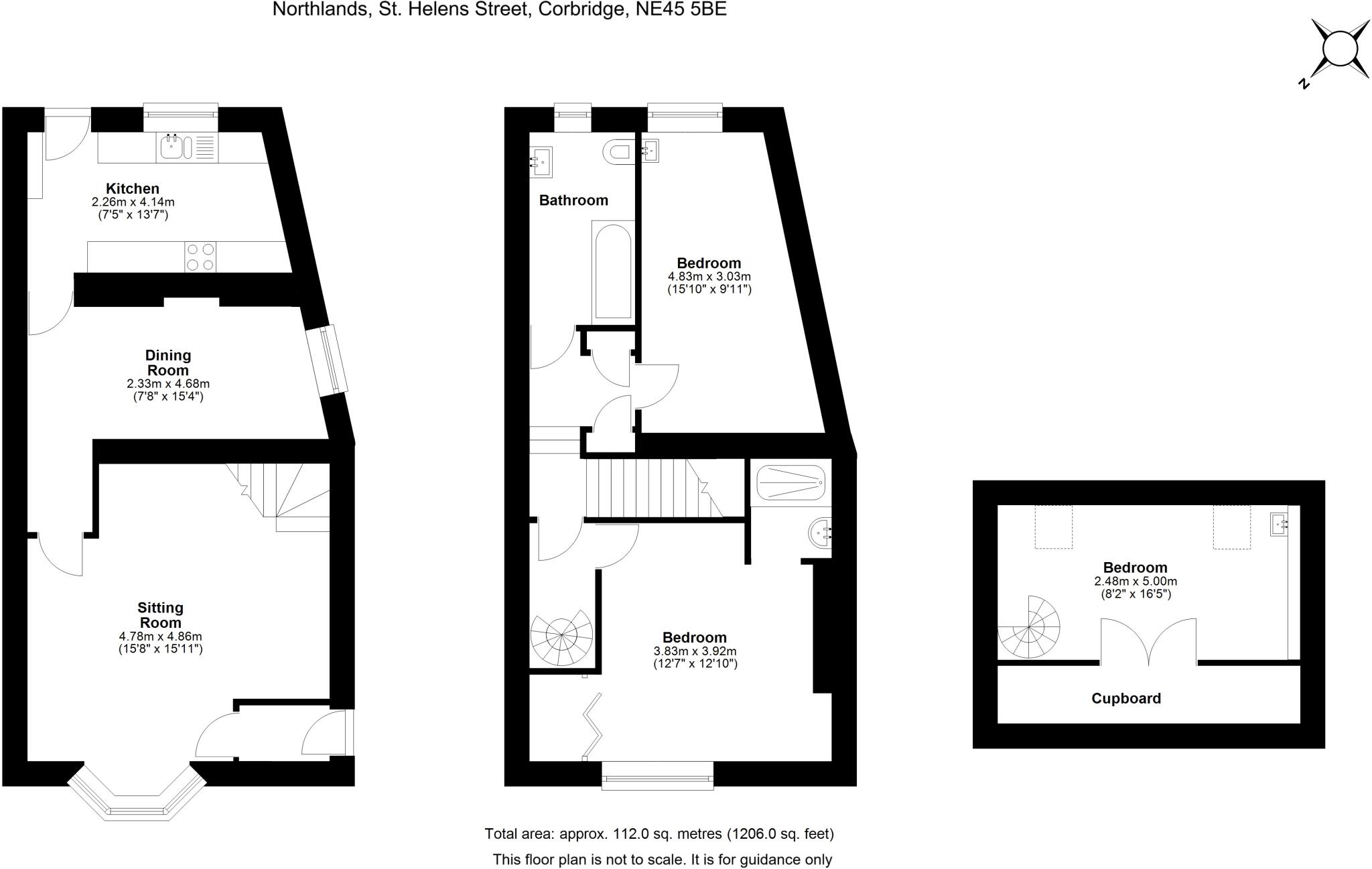 St Helens Street, Corbridge, Northumberland, NE45 floorplan