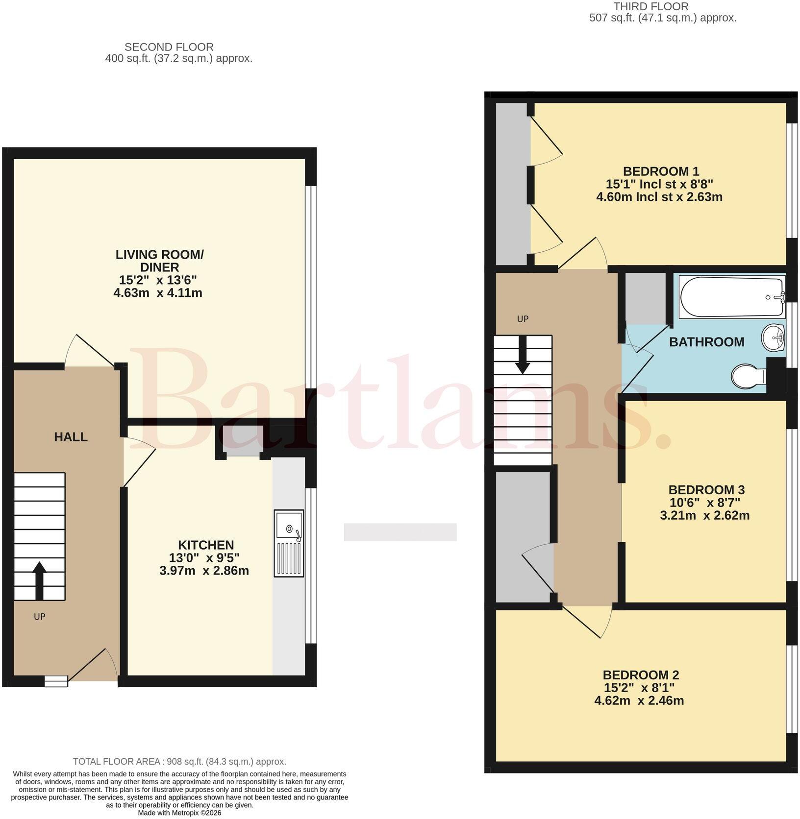Aldersley Road, Wolverhampton, WV6 floorplan