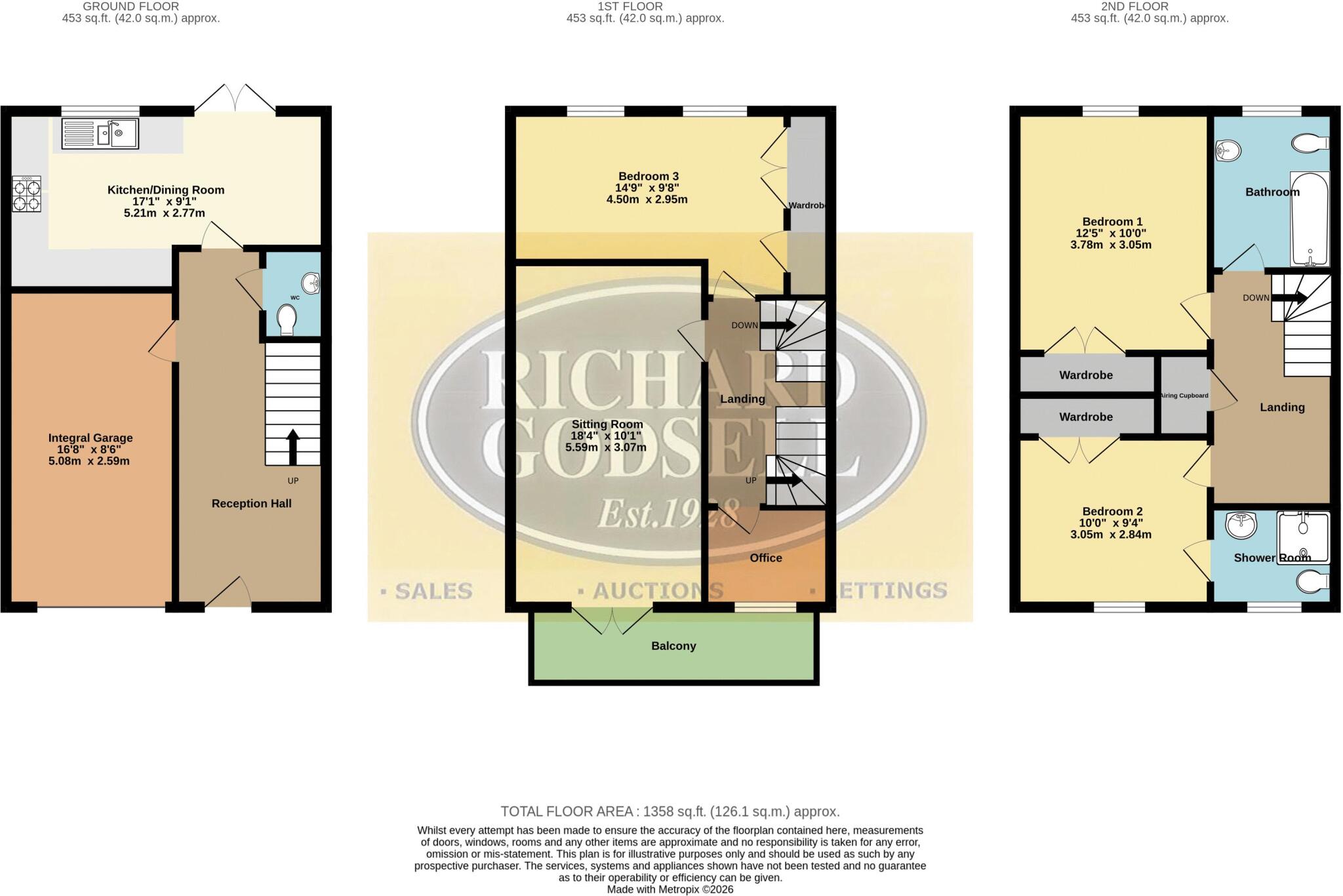 Christchurch Town Centre floorplan