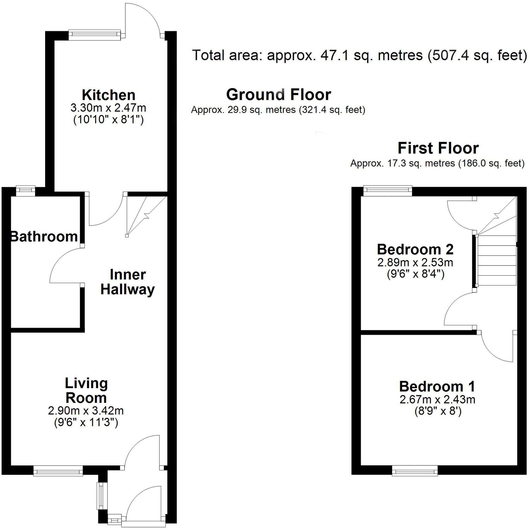 Croft Cottages, Croft Road, Newmarket, Suffolk floorplan