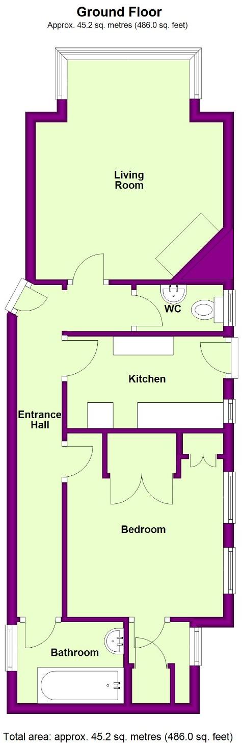 Belgrave Road, Seaford, East Sussex, BN25 floorplan