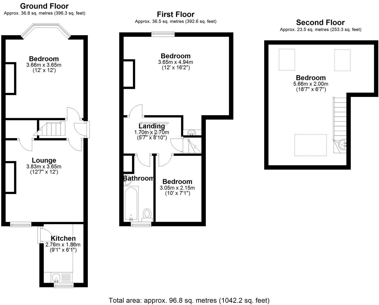 53 Clementson Road, Crookes floorplan