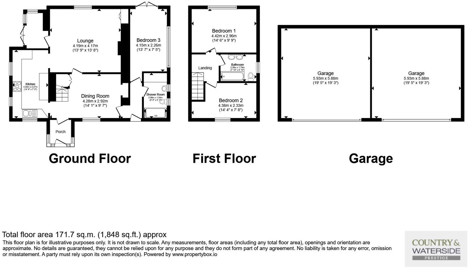 Two Waters Foot, Liskeard, Cornwall, PL14 floorplan