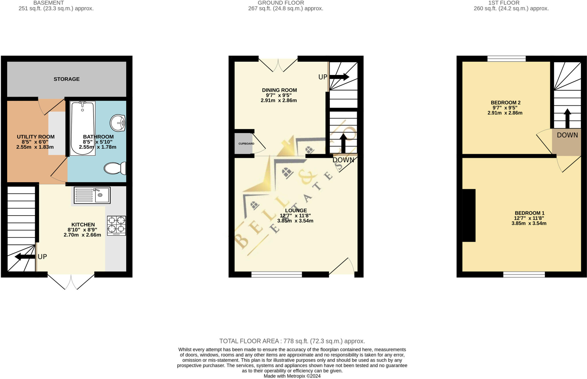 Worksop Road, Swallownest, Sheffield floorplan