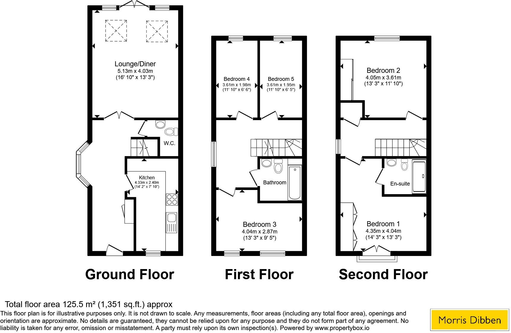 Conduct Gardens, EASTLEIGH, Hampshire, SO50 floorplan