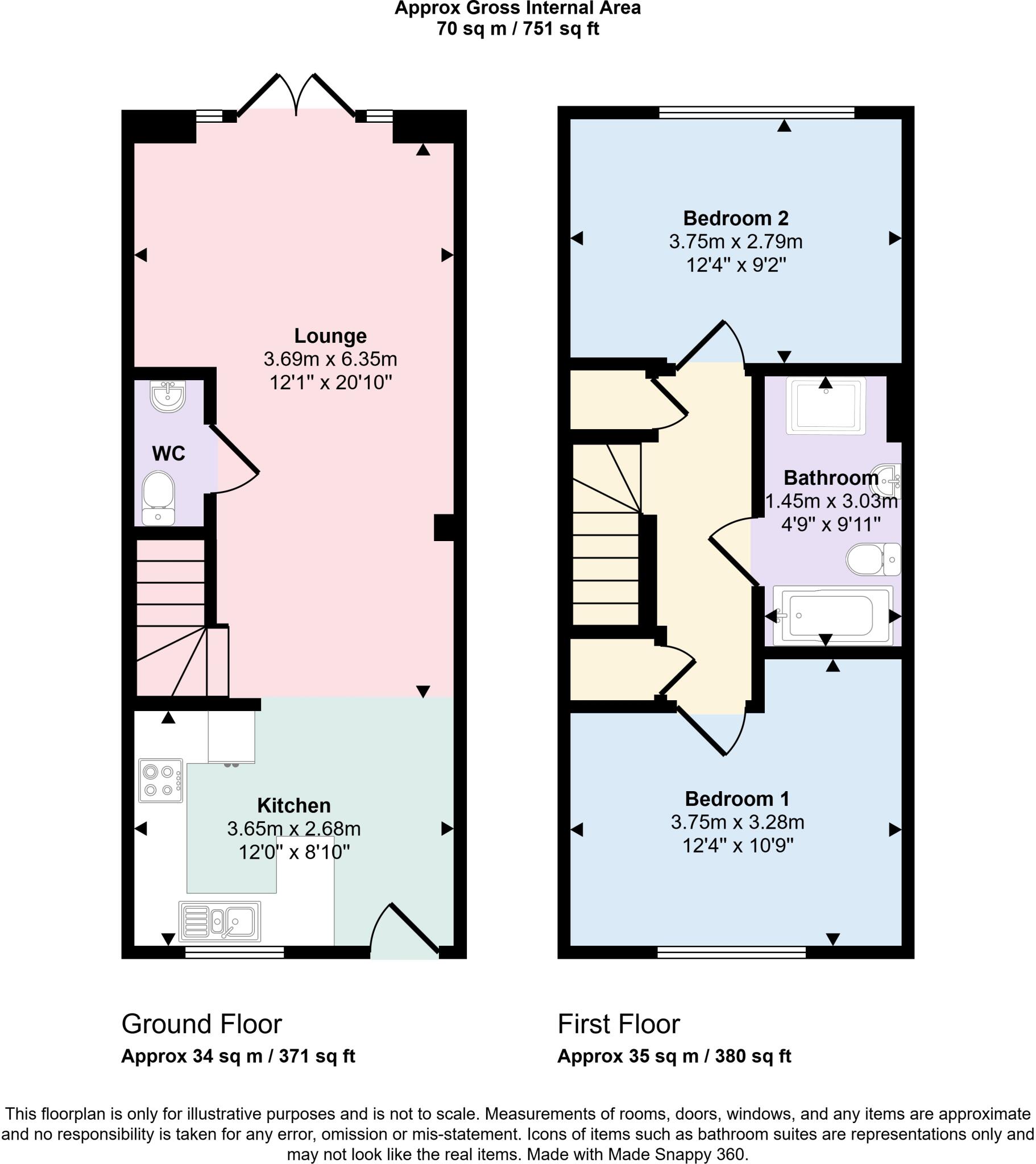 Church Road, Poole, Dorset, BH14 floorplan