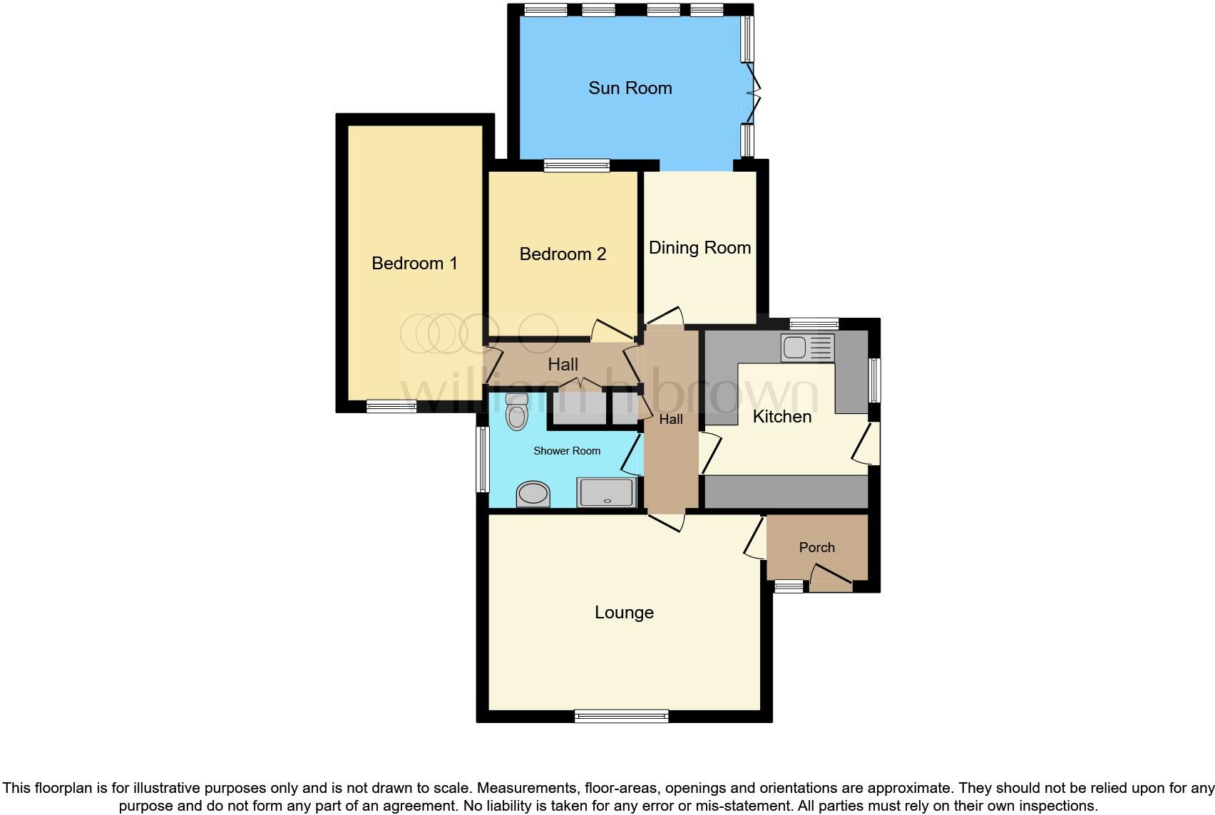 Blenheim Way, Yaxley, Peterborough floorplan