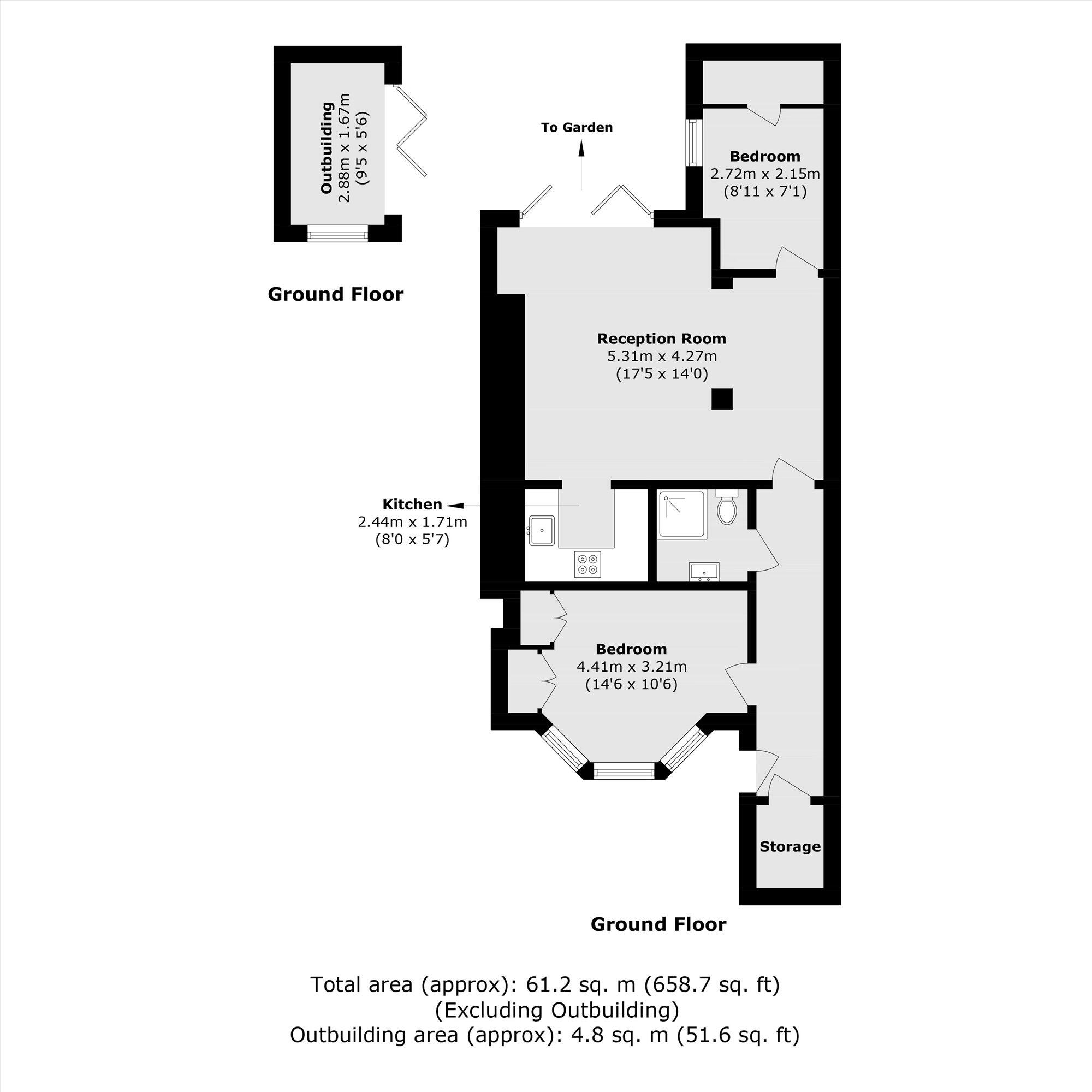 Ferndale Road, Clapham floorplan