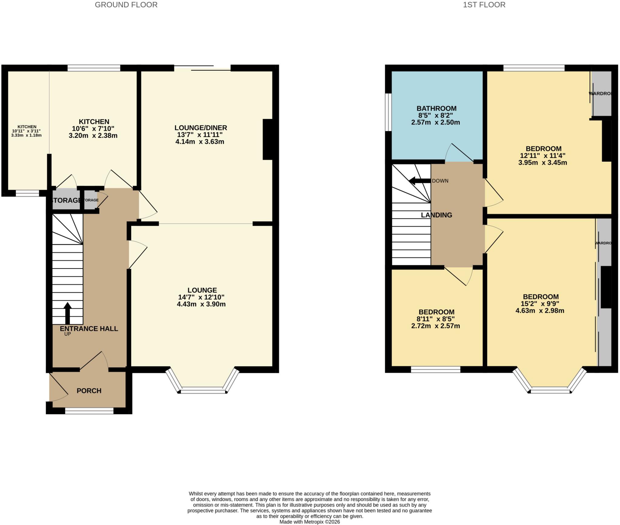 Baroness Drive, Denton Burn, Newcastle upon Tyne, NE15 floorplan