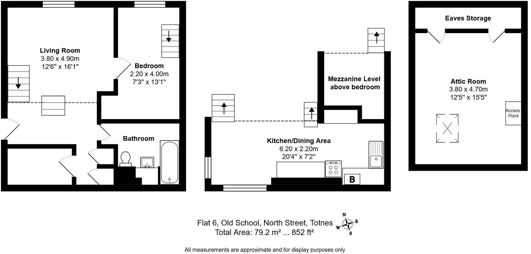 North Street, The Old School North Street, TQ9 floorplan
