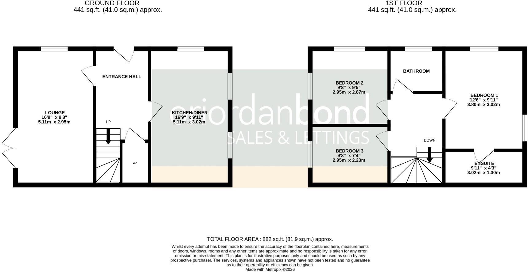Fennel Way, Overstone, Northamptonshire NN6 floorplan