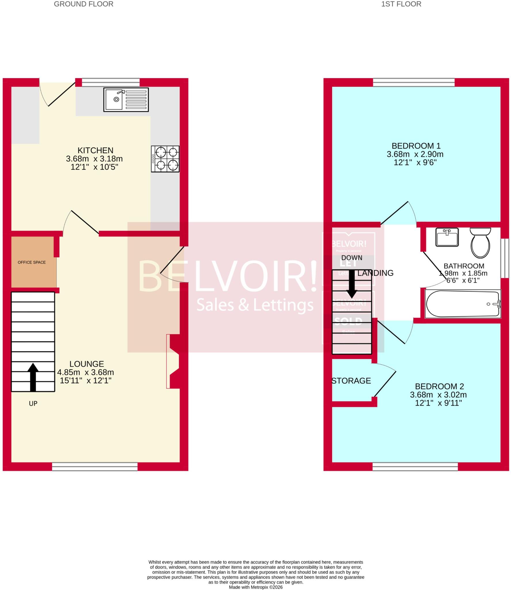 Barn Farm Close, Bilston, Wolverhampton, WV14 floorplan