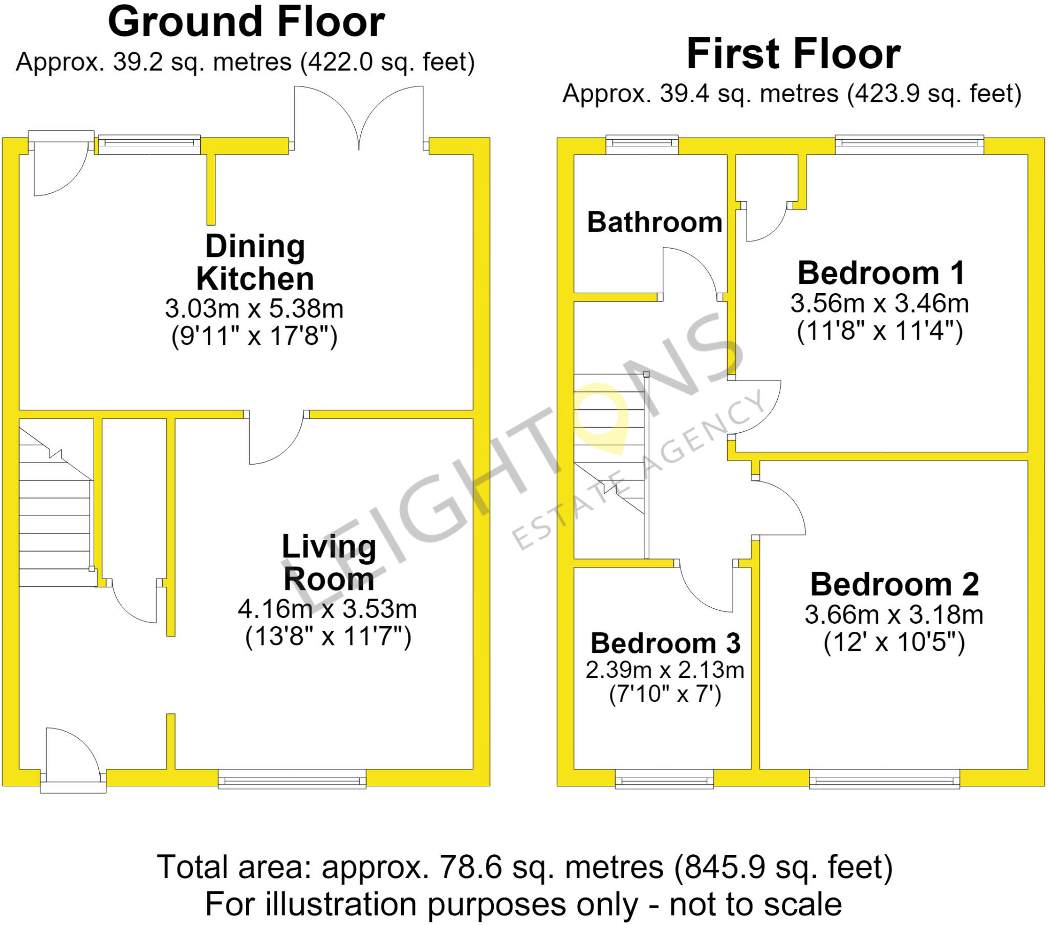 Chapel Road, Steeton, BD20 floorplan