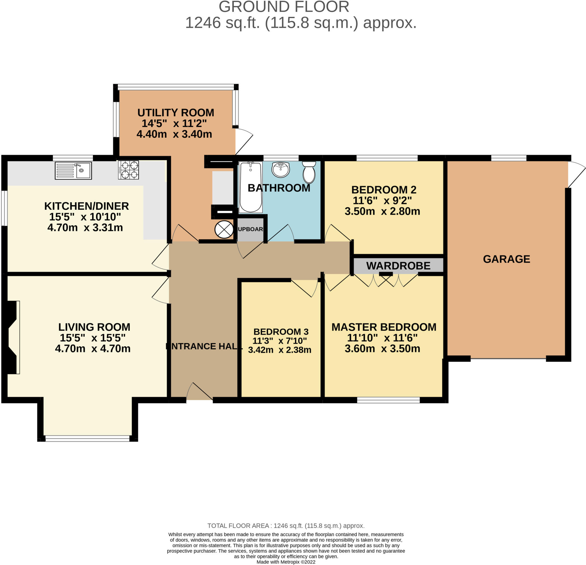 Cleobury Mortimer, Kidderminster floorplan