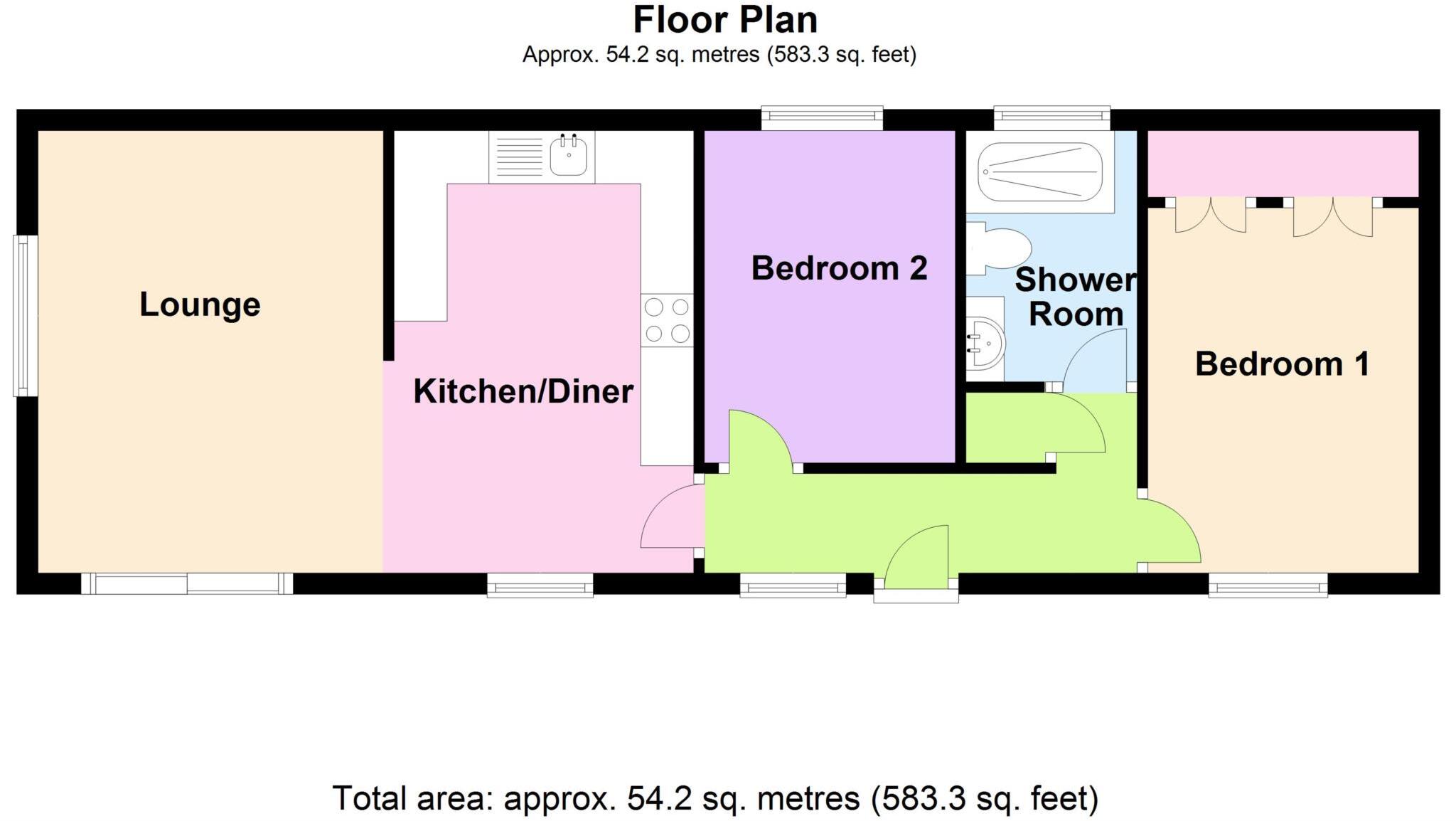 Manor Park, Weston-super-Mare floorplan