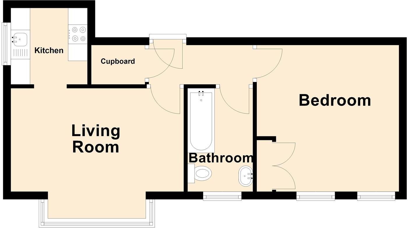 Cranborne Road, Swanage floorplan