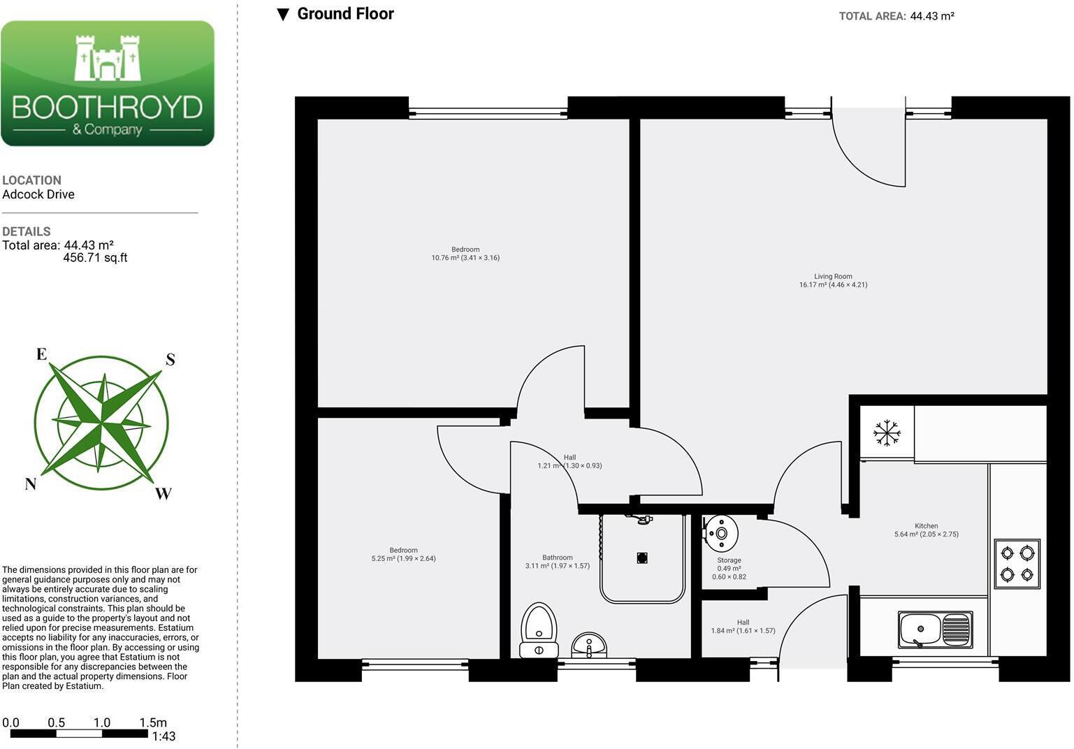 Adcock Drive, Kenilworth floorplan