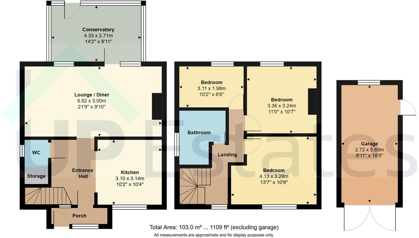 Mount Pleasant Road, Castle Gresley, Swadlincote floorplan