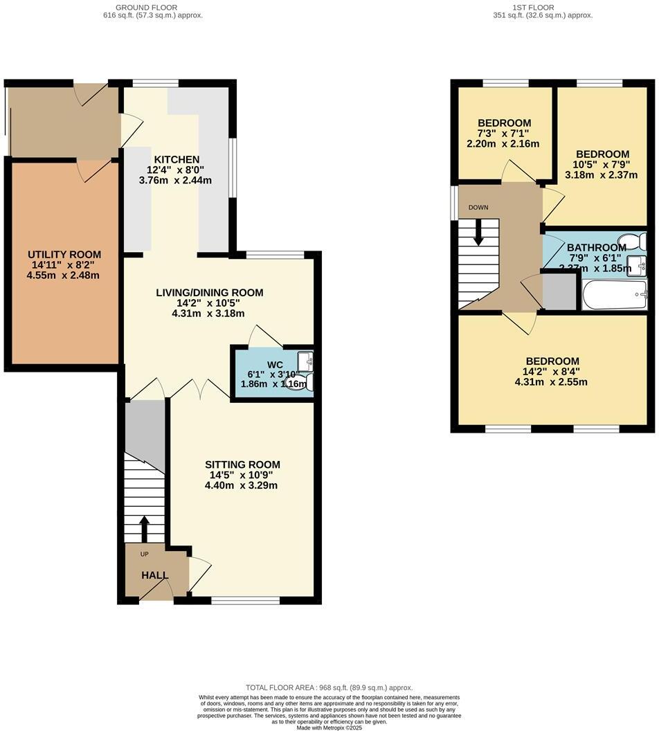 Surrey Close, Framlingham floorplan