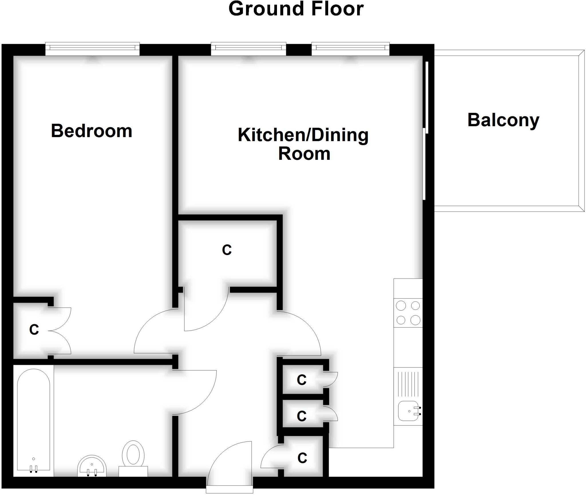 Beadle Place, Callender Road, Erith, DA8 floorplan