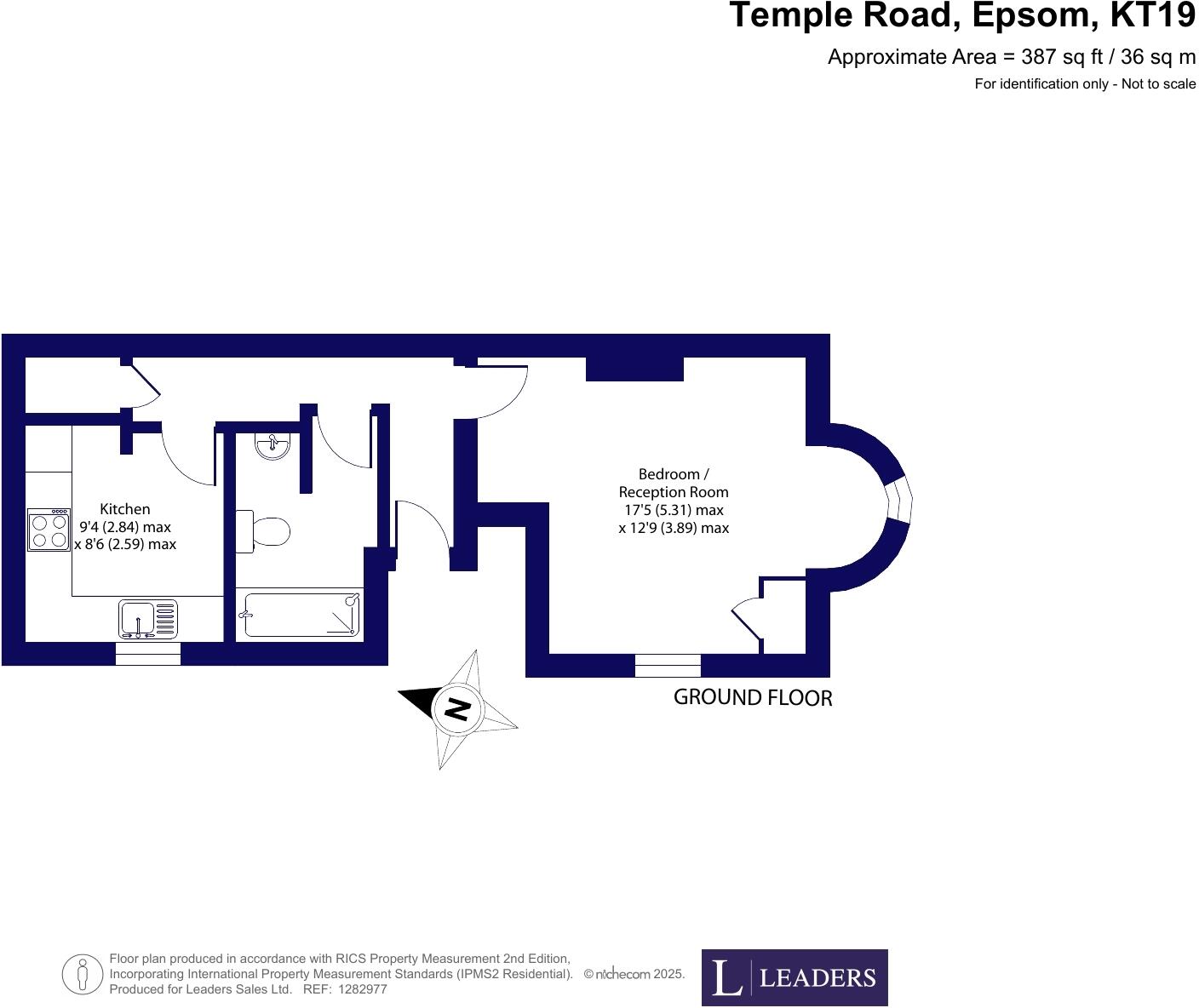 Temple Road, Epsom floorplan