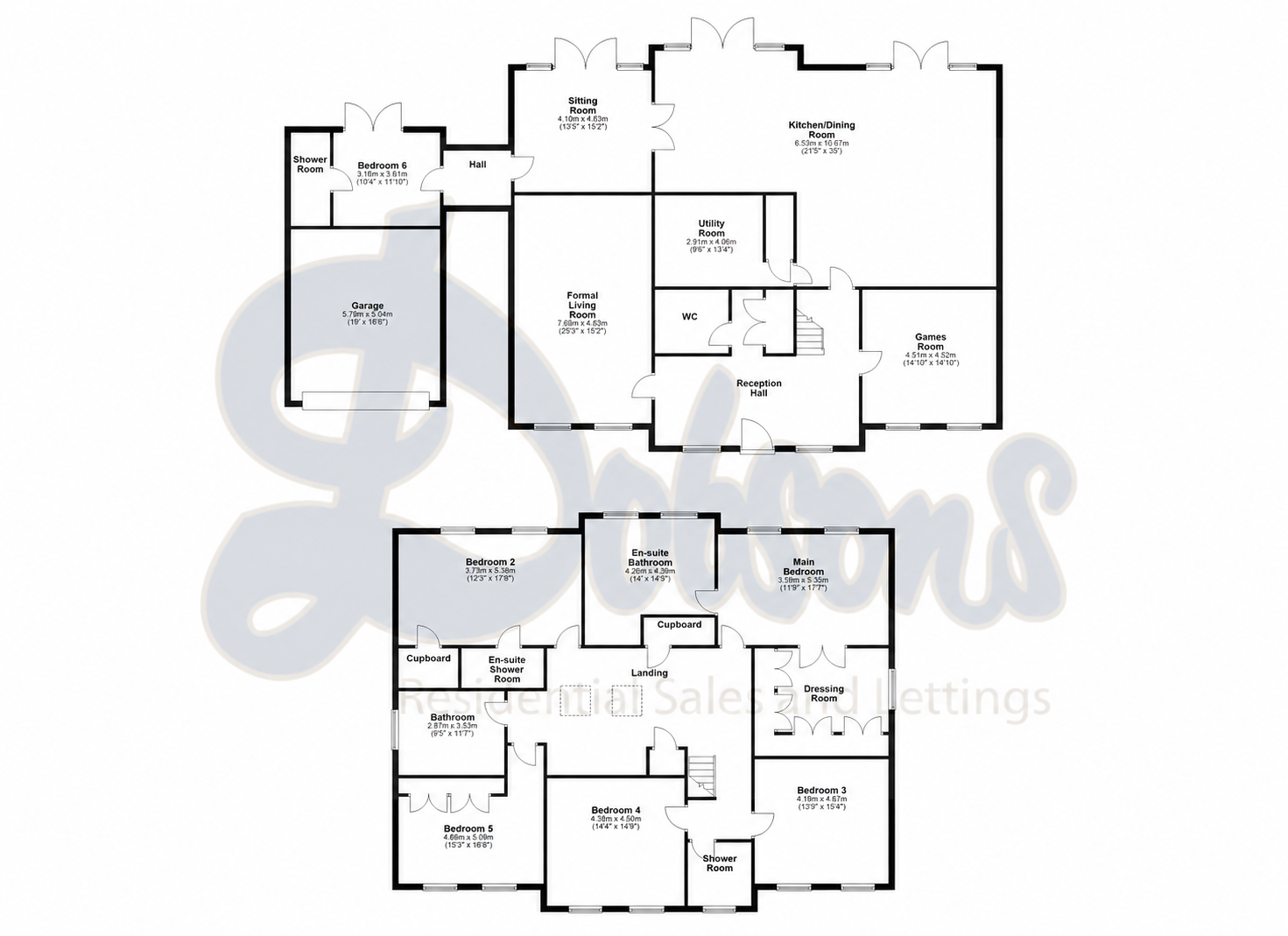 Woodside, Darras Hall, NE20 floorplan
