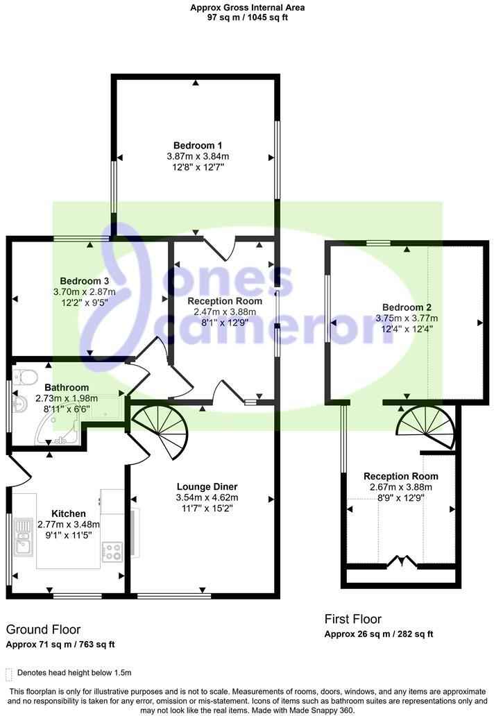Basil Street, Preston floorplan