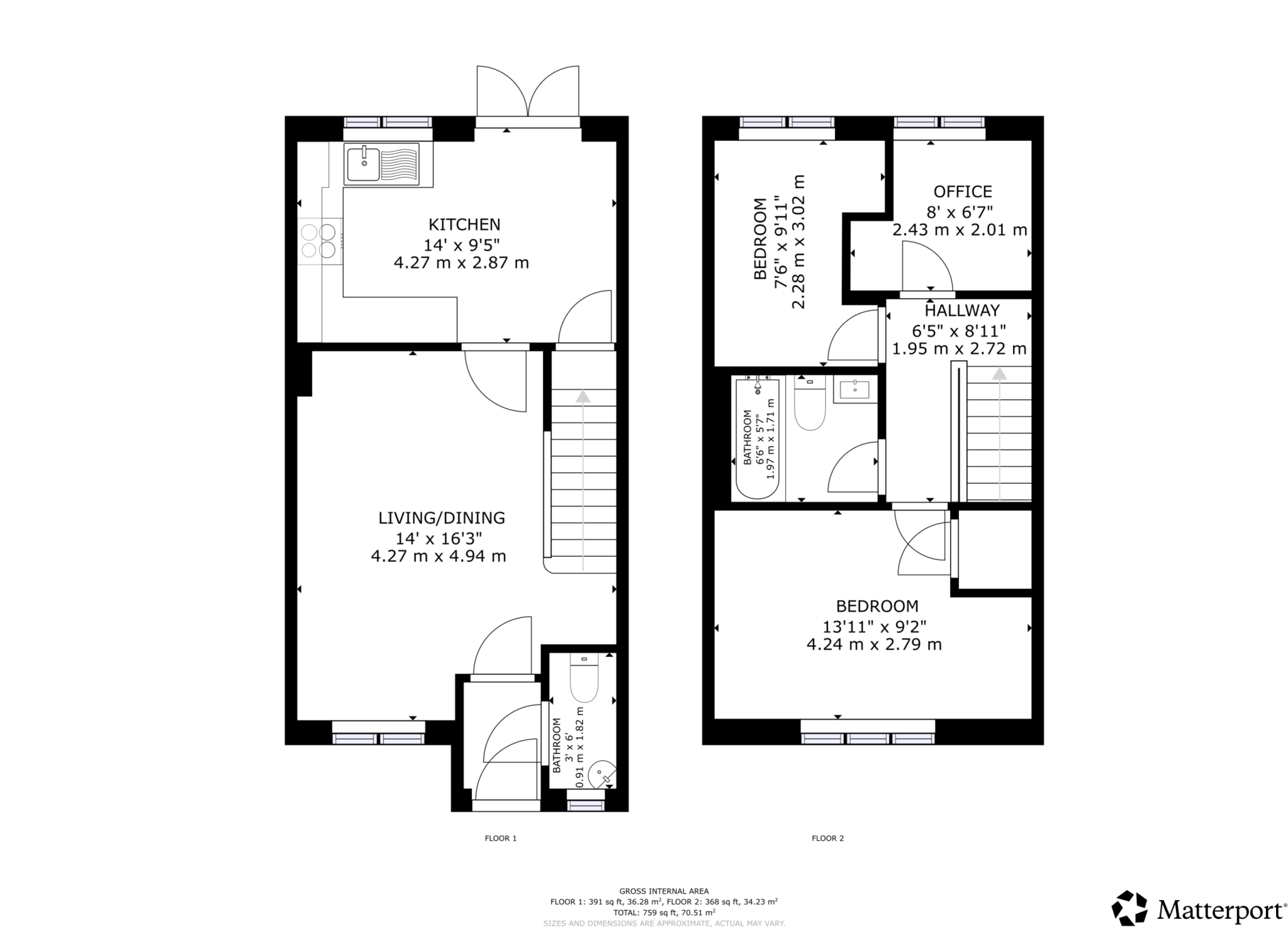 Steel Place, Wishaw floorplan