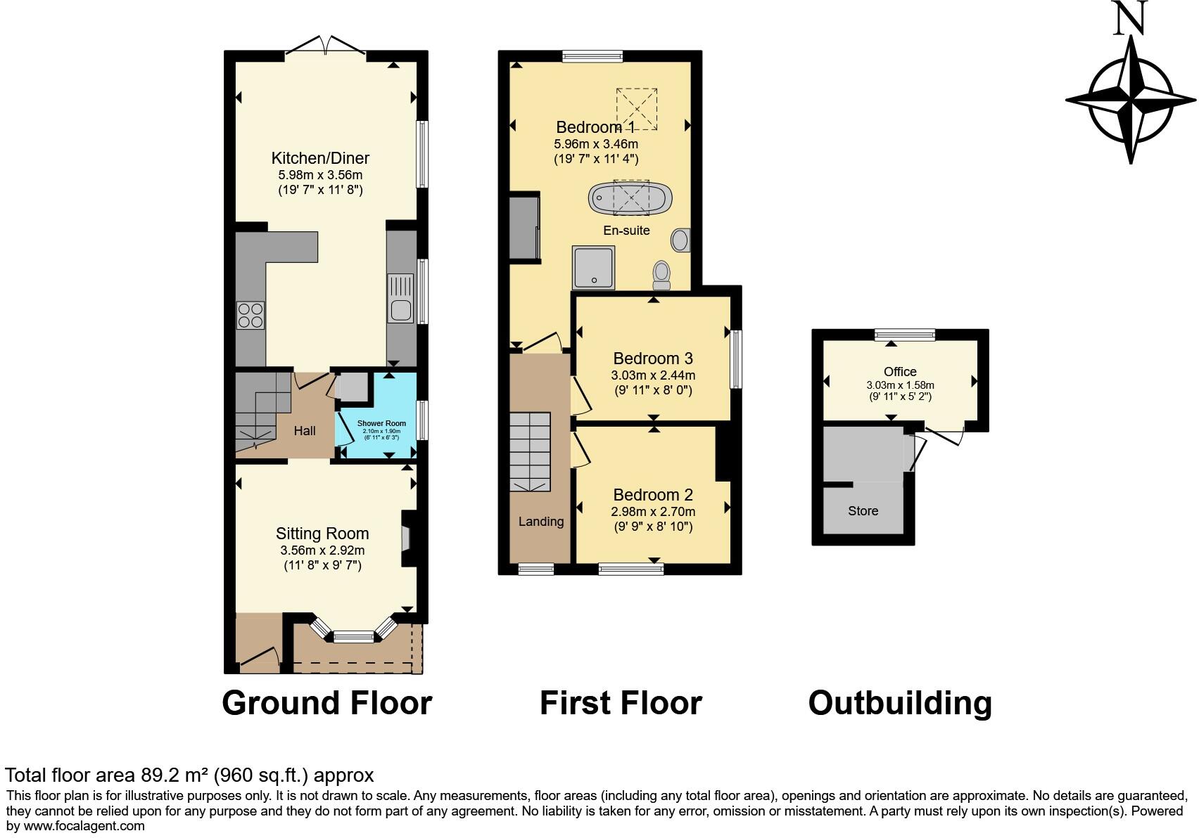 High Street, Hixon, Stafford, ST18 floorplan