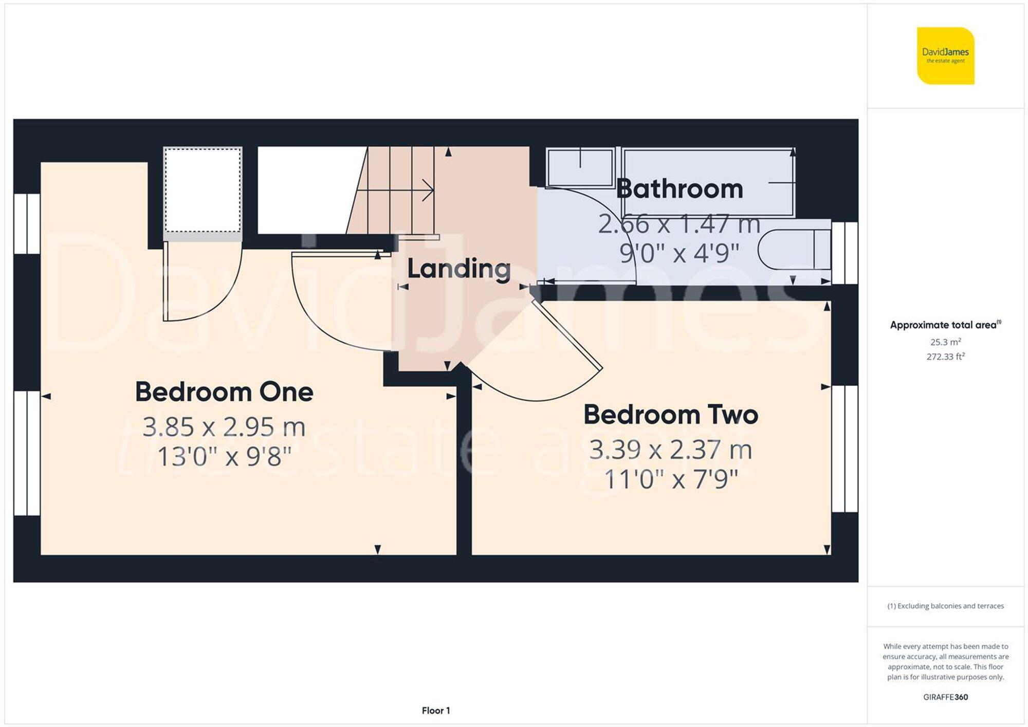 Japonica Drive, Nottingham floorplan
