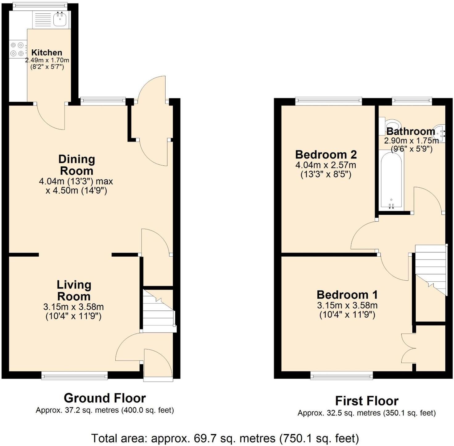 Ashworth Street, Accrington, BB5 floorplan