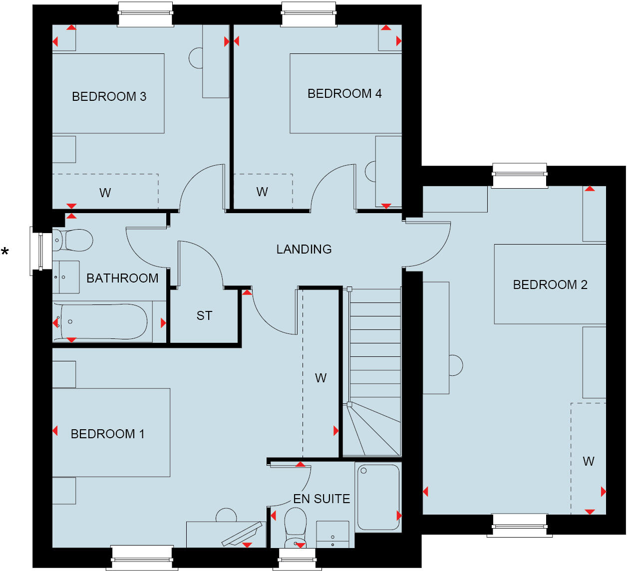 Former Ashbourne Airfield, 
Harrison Way, 
Ashbourne, 
Derbyshire, 
DE6 1LS
 floorplan