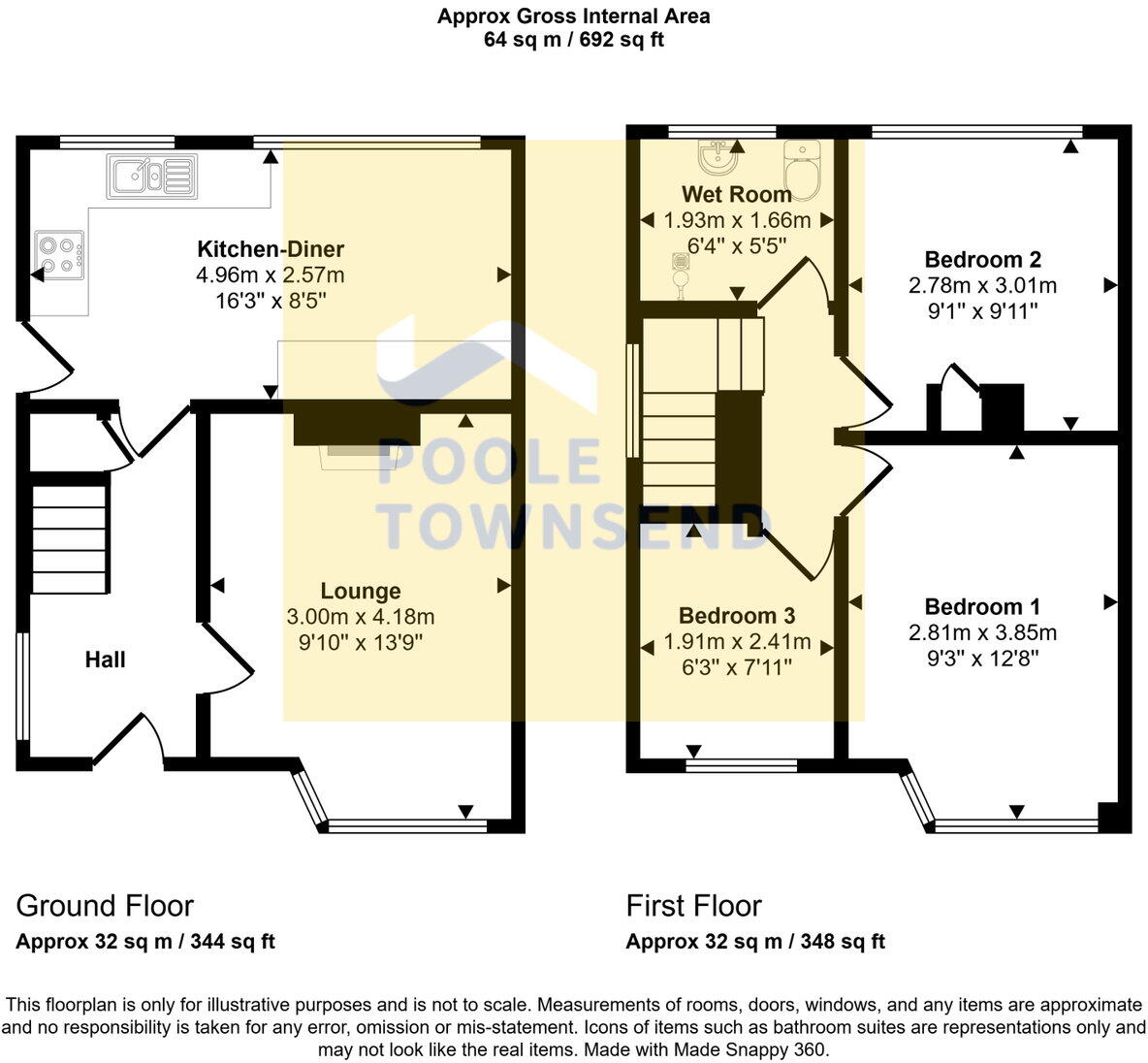 Laburnum Crescent, Barrow-in-furness, LA14 5DS floorplan