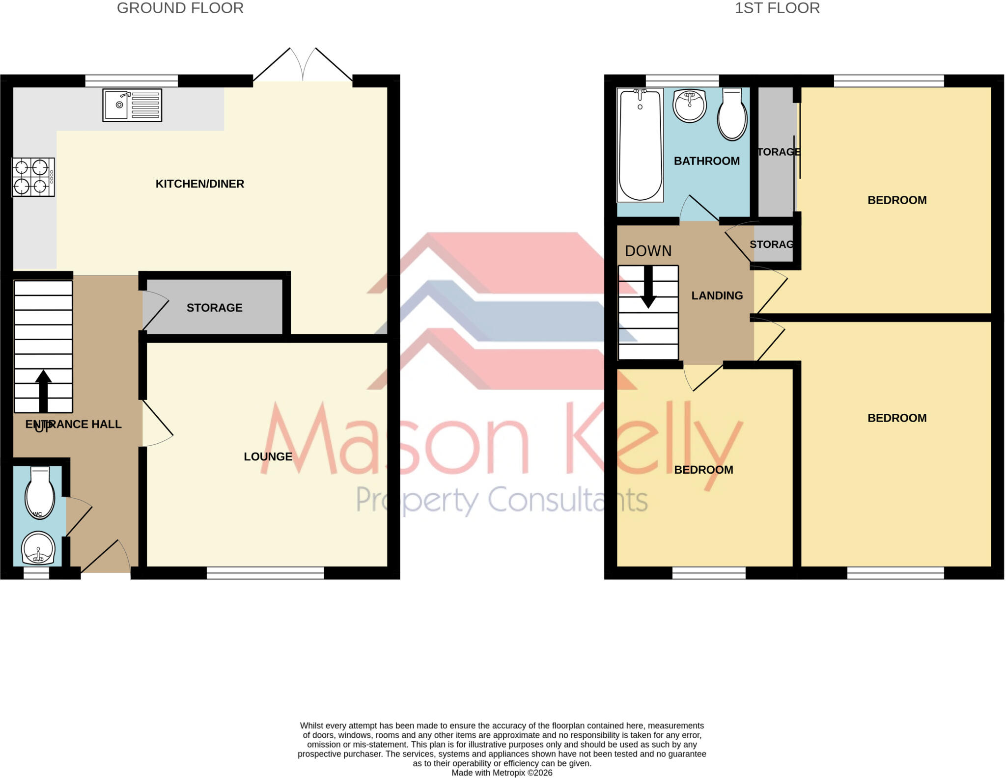 Mason, Stantonbury, Milton Keynes floorplan