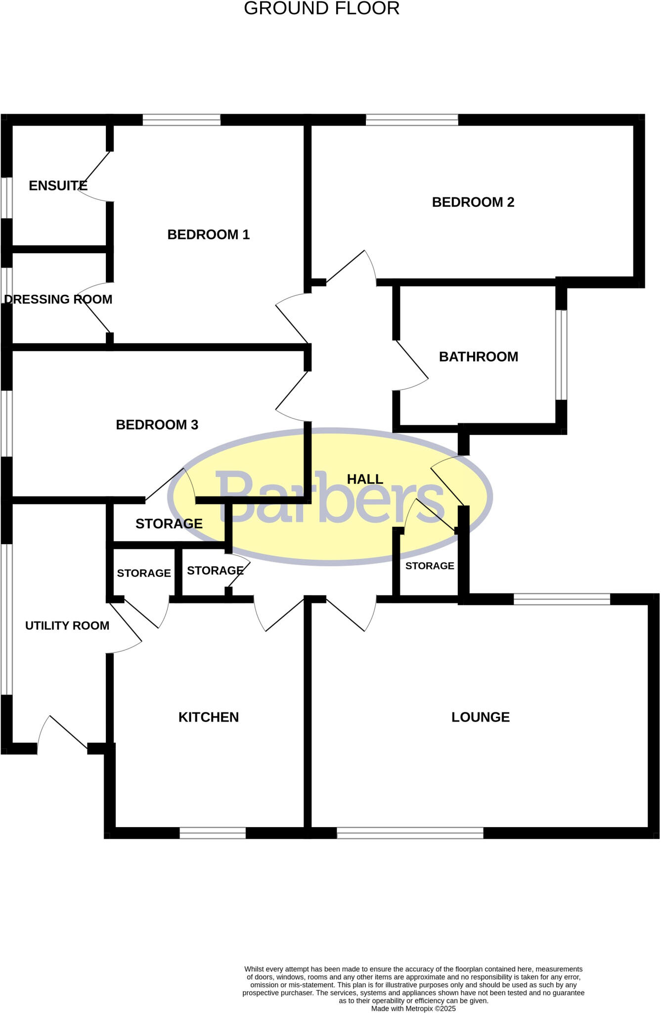 Hampton Bank, Welshampton floorplan