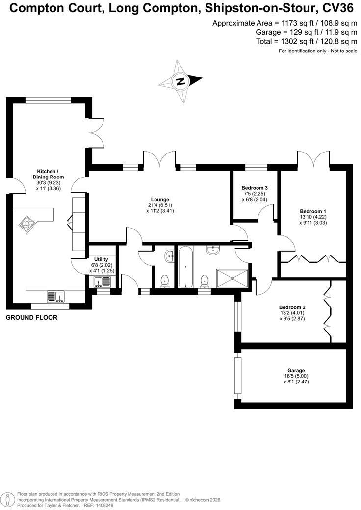 Compton Court, Long Compton, Shipston-On-Stour floorplan