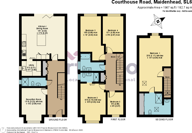 Courthouse Road, Maidenhead, SL6 floorplan