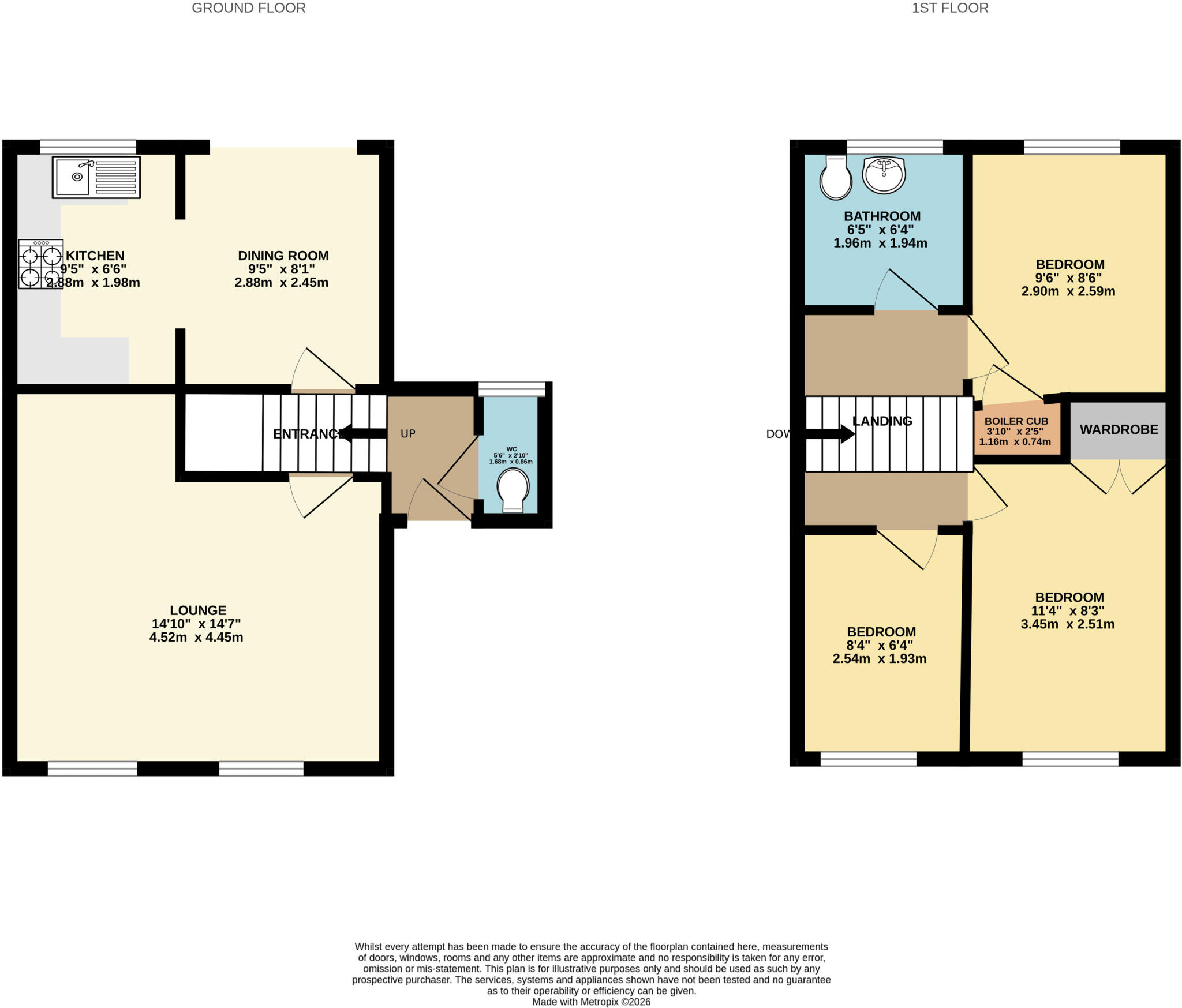 Esprit Close, Wymondham, Norfolk, NR18 floorplan