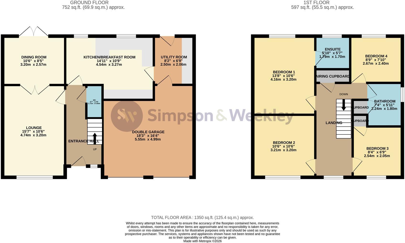NN10, William Steele Way, Higham Ferrers floorplan