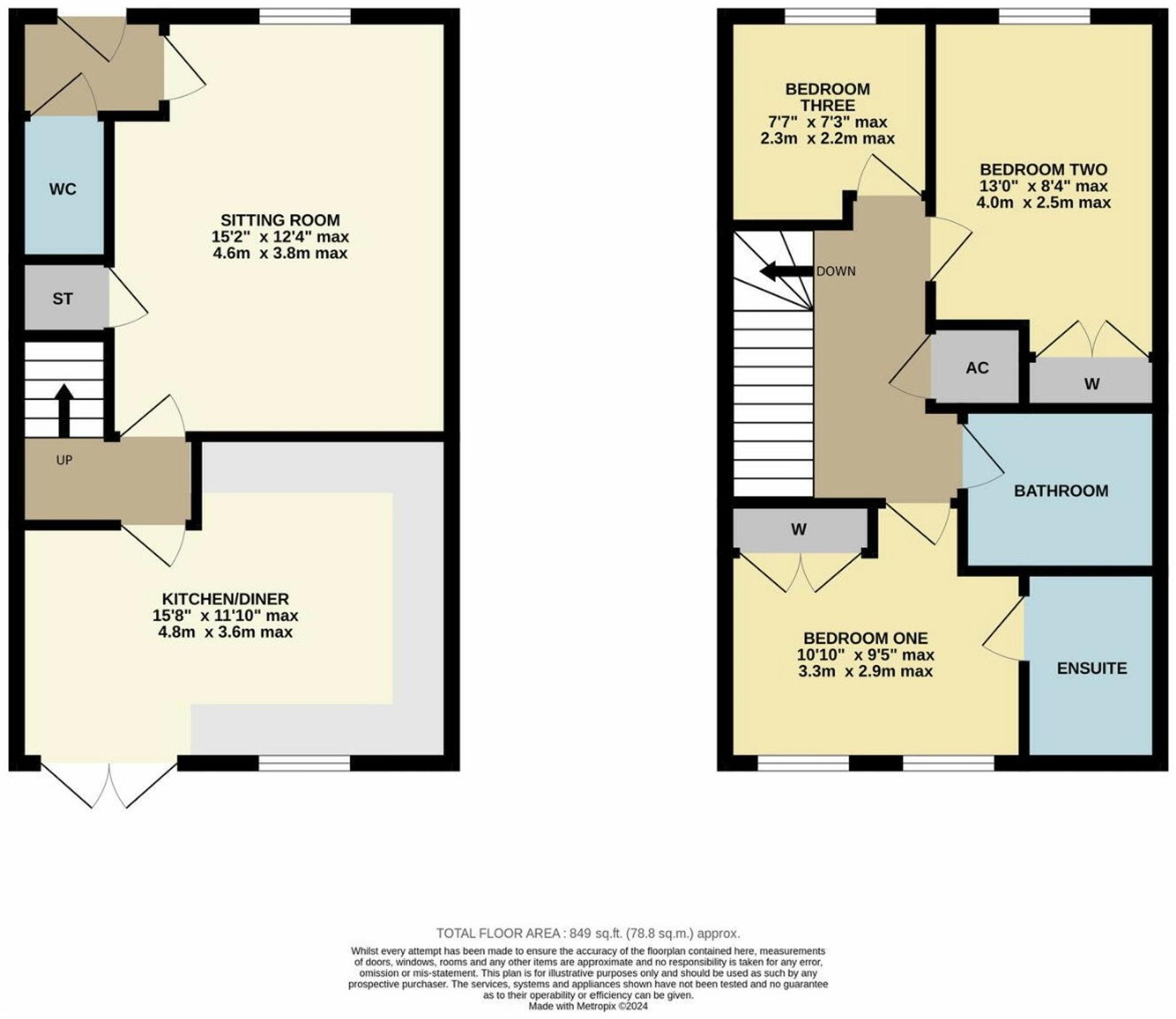 Pankhurst Close, East Leake, LE12 floorplan
