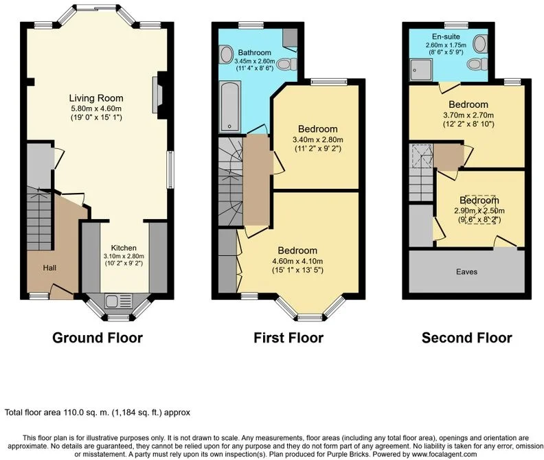 Priory Gardens, London, SW13 floorplan