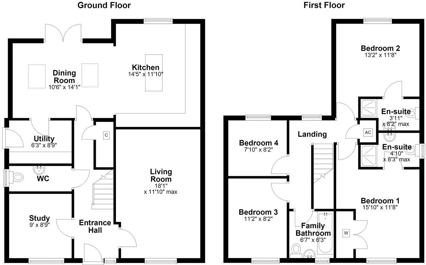 Monument Way, Priors Hall Park, Corby floorplan