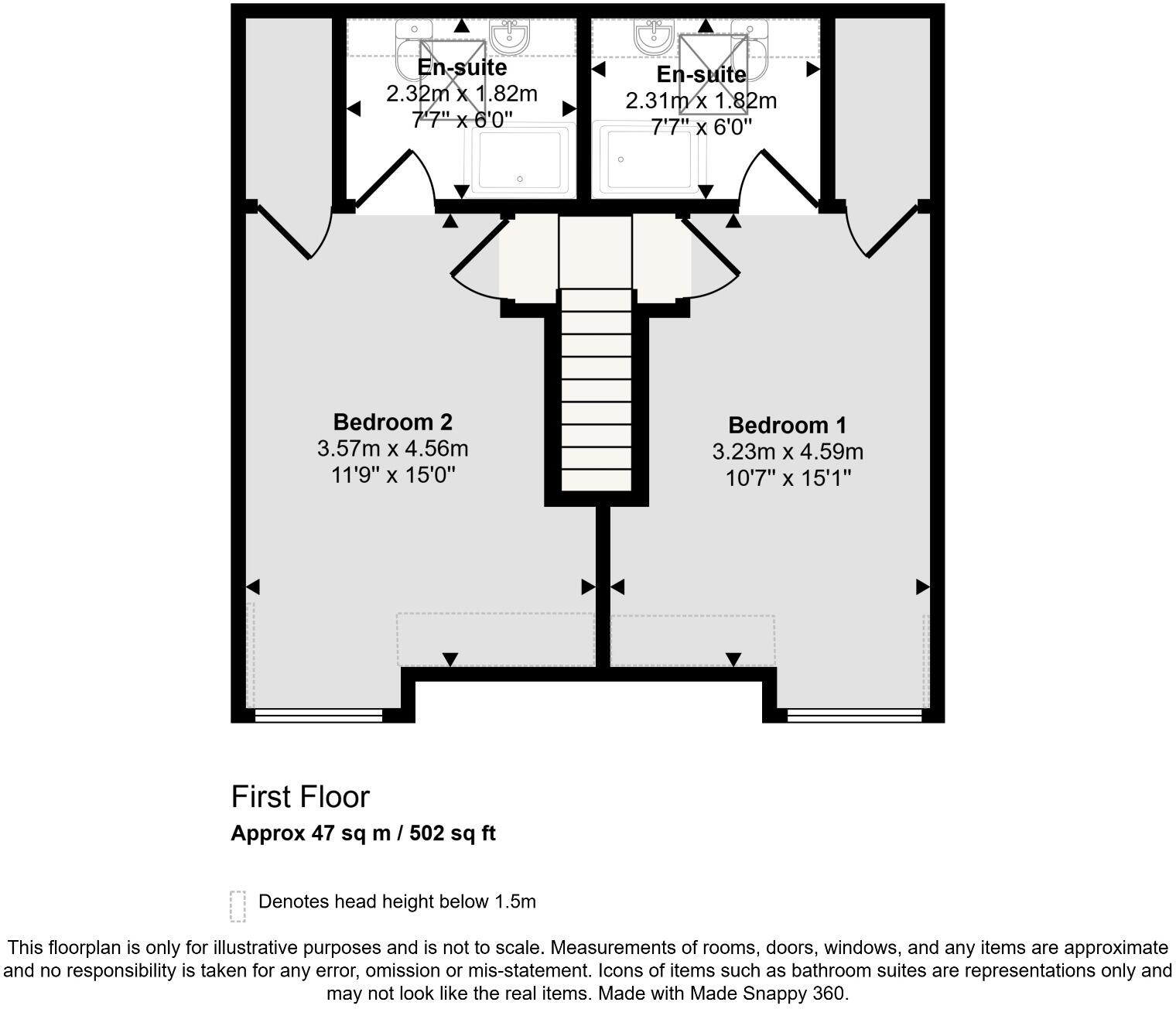 The Triangle, Newport Road, Rumney, Cardiff, South Glamorgan, CF3 4DF floorplan