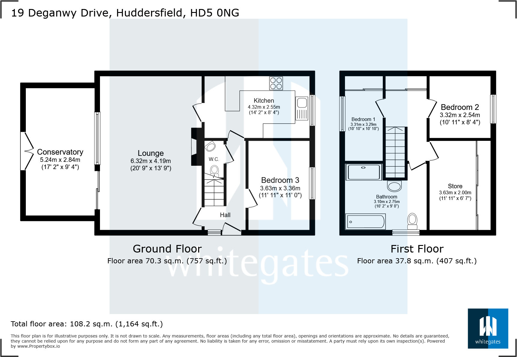 Deganwy Drive, Kirkheaton, Huddersfield, HD5 floorplan