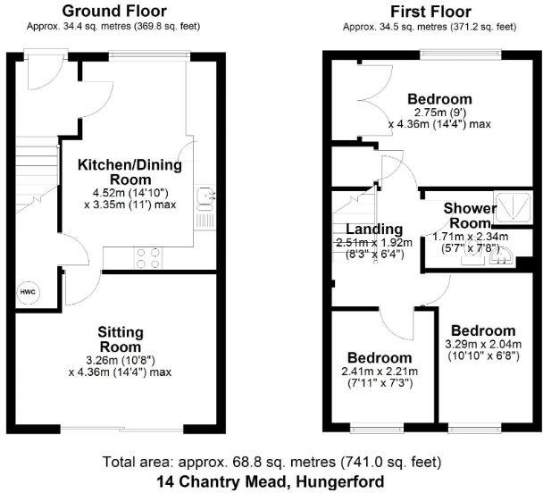 Chantry Mead, Hungerford floorplan