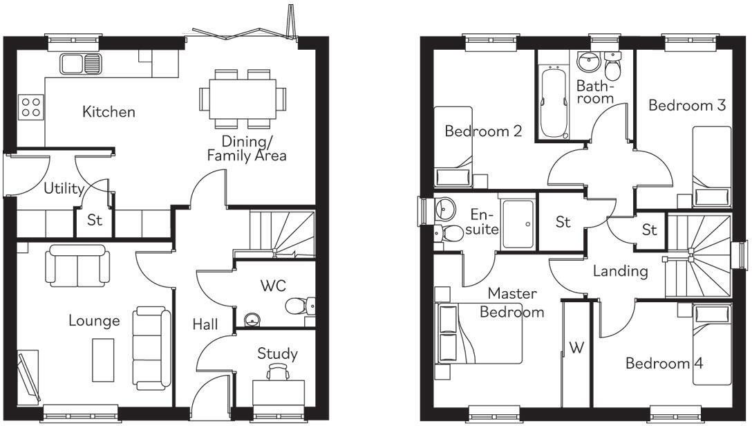 Bishops Way, Trimdon Village, Trimdon Village floorplan
