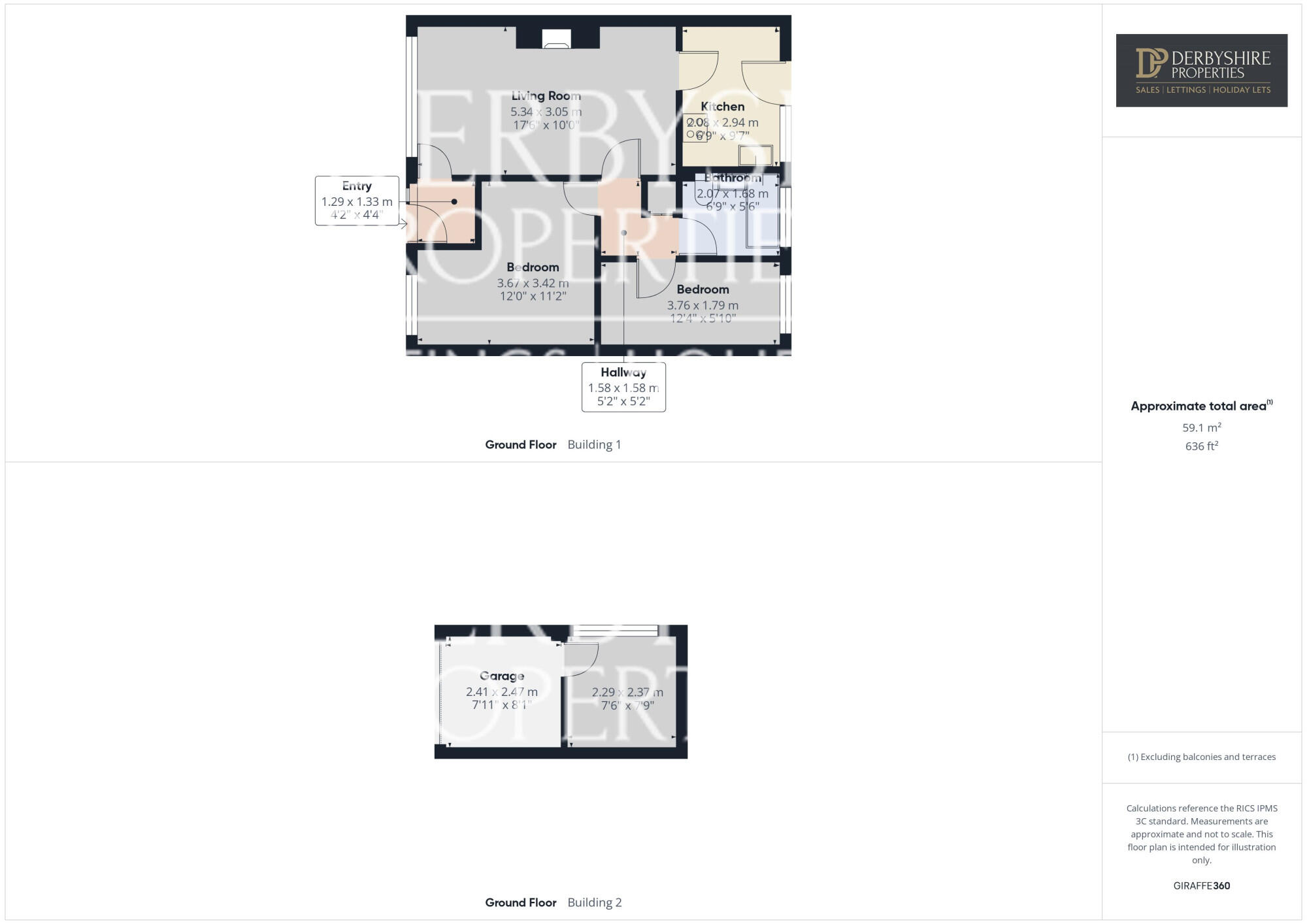 Hallfield Road, Newton, Alfreton, Derbyshire, DE55 floorplan