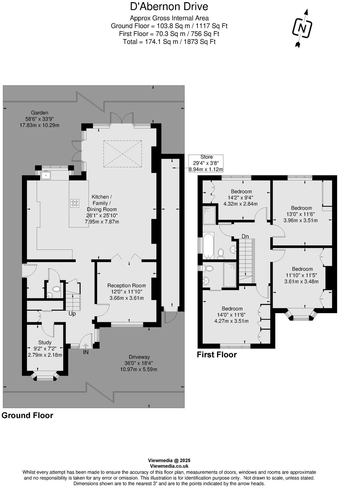 D'abernon Drive, Stoke D'abernon, Cobham, KT11 floorplan