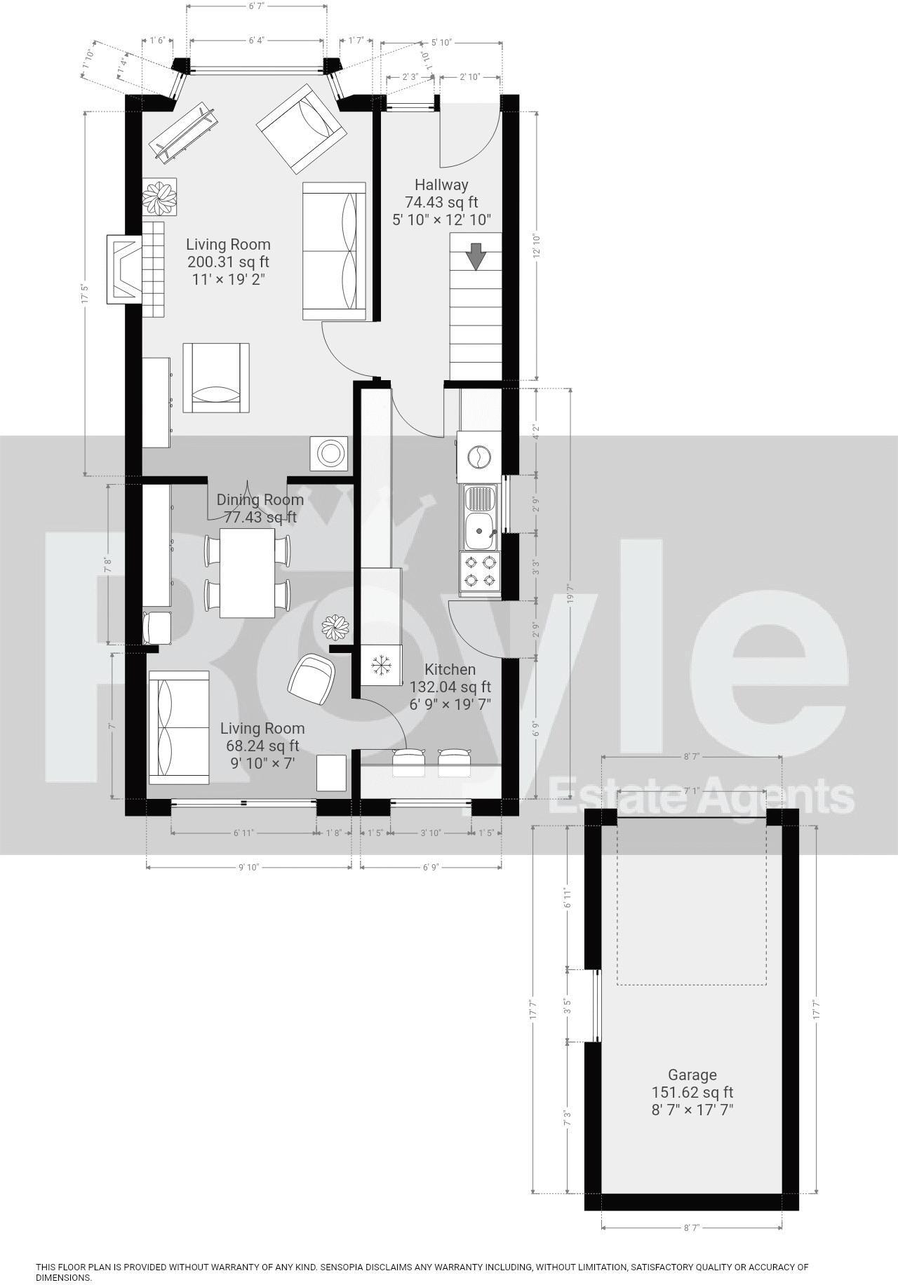 No. 21, Rutland Avenue, Poulton-le-Fylde, Lancs FY6 7SB floorplan
